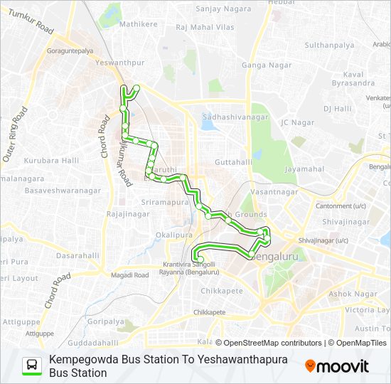 82-A YTTMC-VSD-KBS Bus Line Map