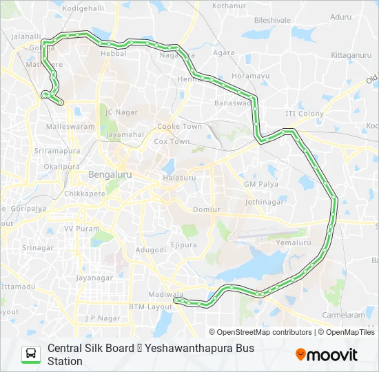 CSB-YTTMC Bus Line Map