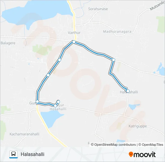 328-G D41G-GJR-HLH Bus Line Map