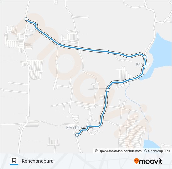 241-B D35G-KCP Bus Line Map