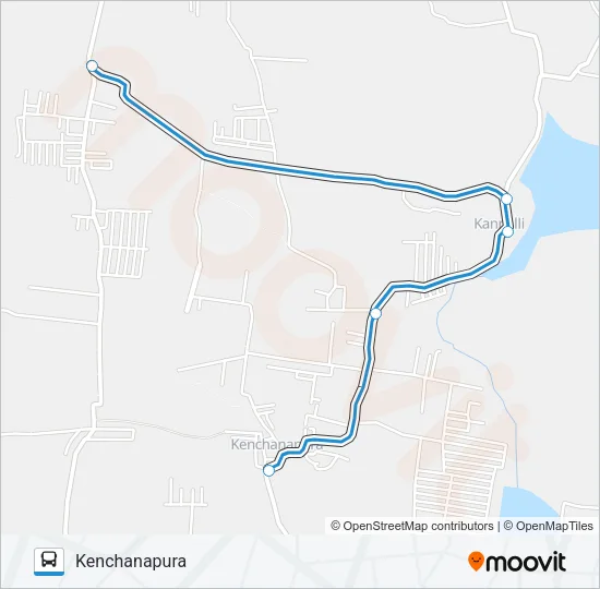 241-B D35G-KCP Bus Line Map