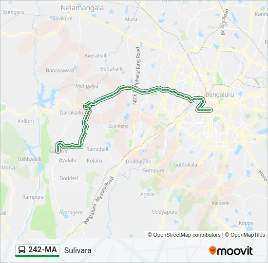 242-MA Bus Line Map