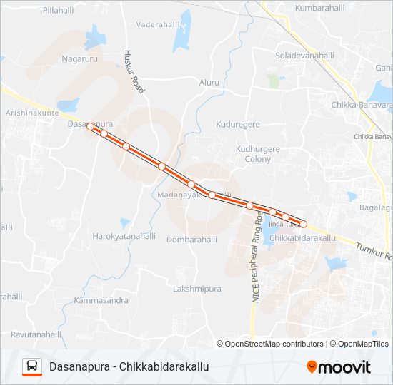 MF-49 DSP-CMS Bus Line Map