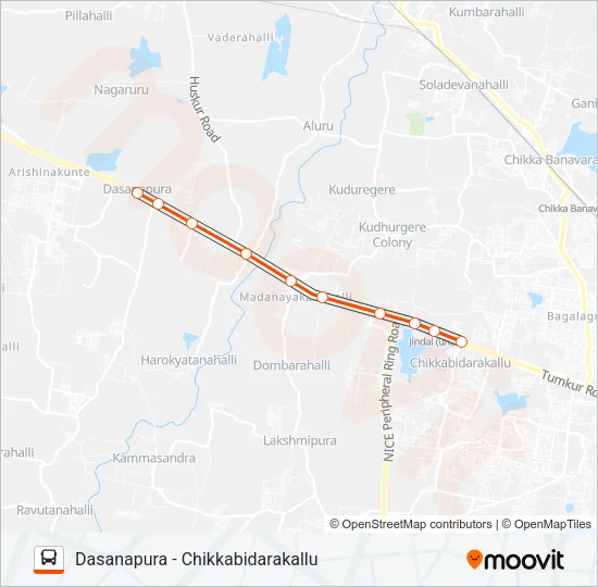 MF-49 DSP-CMS Bus Line Map