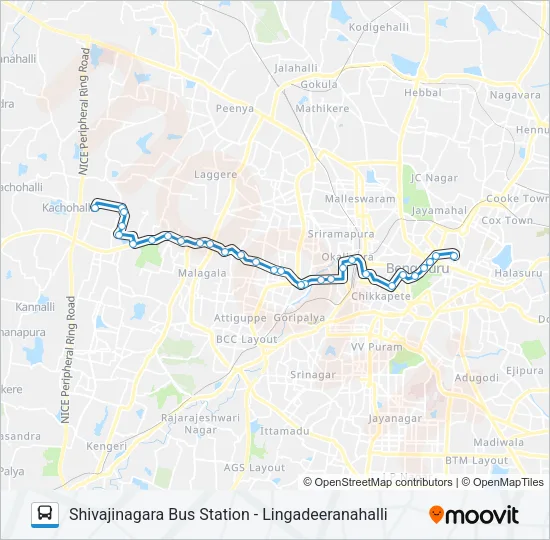 243-L SBS-VSD-KBS-LDH Bus Line Map