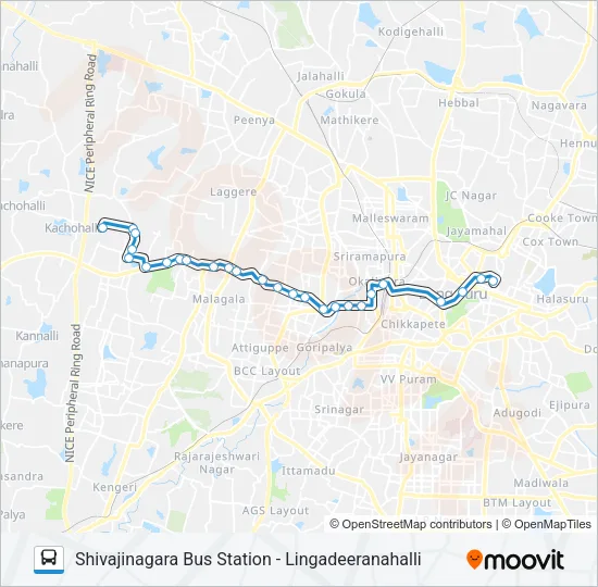243-L SBS-VSD-KBS-LDH Bus Line Map