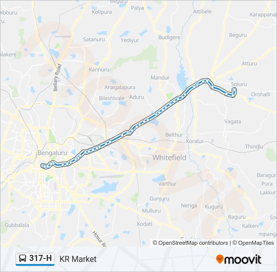 317H Route Schedules Stops amp - 9265883