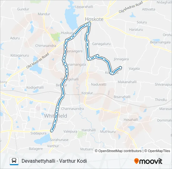 317-DS DSH-HSK-VRKD Bus Line Map