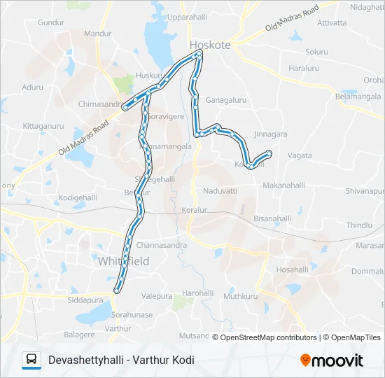 317-DS DSH-HSK-VRKD Bus Line Map