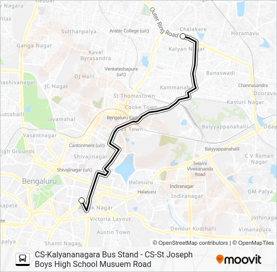 SJBHS-04 Bus Line Map