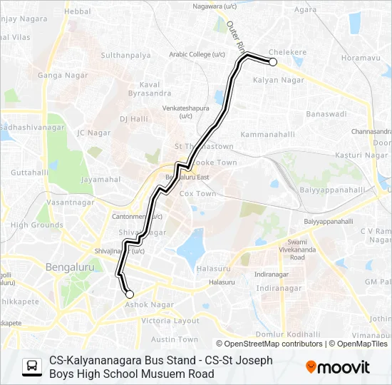 SJBHS-04 Bus Line Map