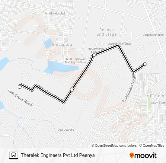 D09G-TEPL Bus Line Map