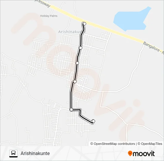 D43G-ASK Bus Line Map