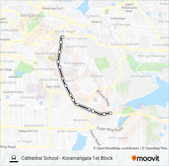 G-3 CDS-KRM Bus Line Map