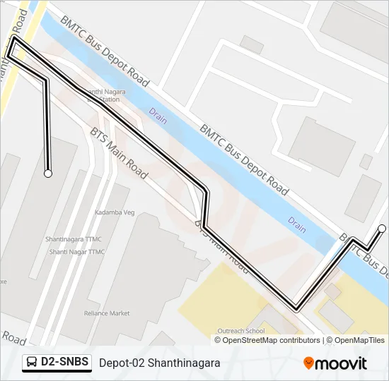 D2-SNBS Bus Line Map