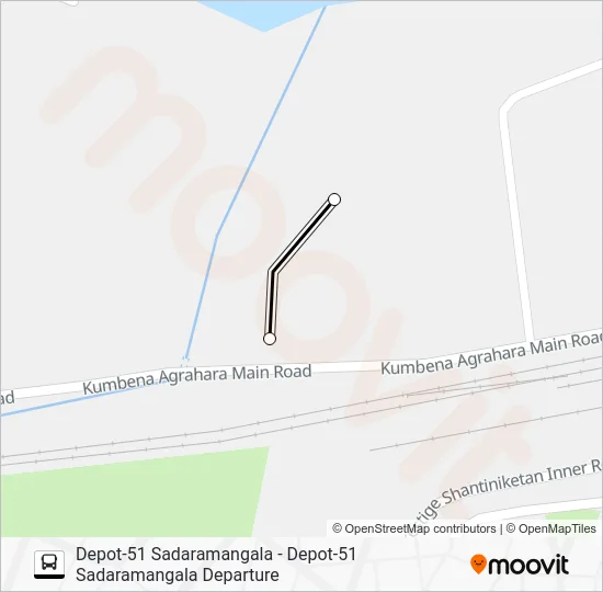 D51-D51G Bus Line Map
