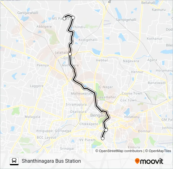 CALLBUS-7 Bus Line Map