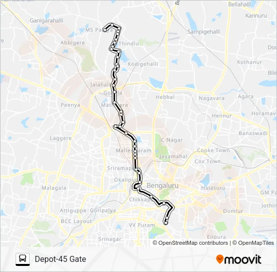 CALLBUS-7 Bus Line Map