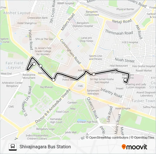 BCSS-SBS Bus Line Map