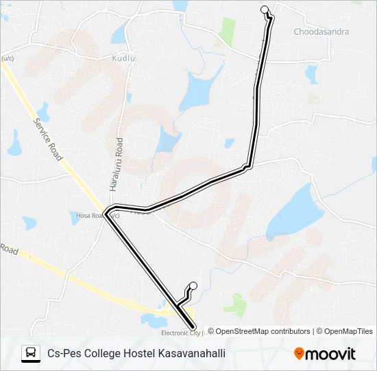 PESCE-1N Bus Line Map