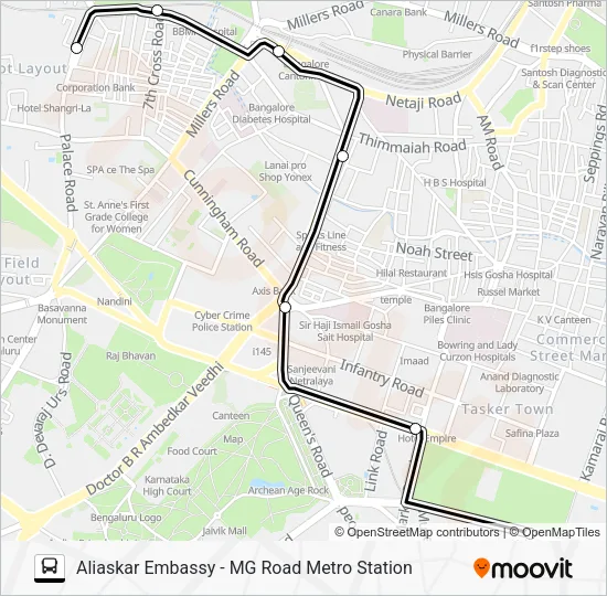 AAE-MGRMS Bus Line Map