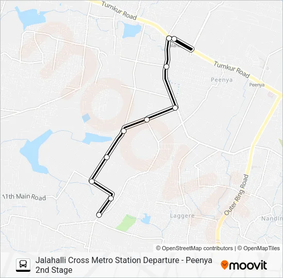 JHMS-PSS Bus Line Map