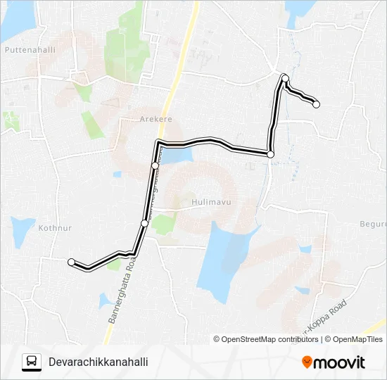D34G-DCH Bus Line Map
