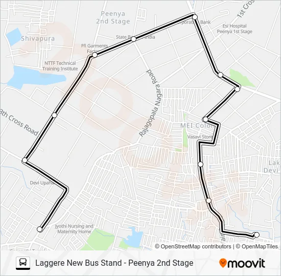 252 LGR-PSS Bus Line Map