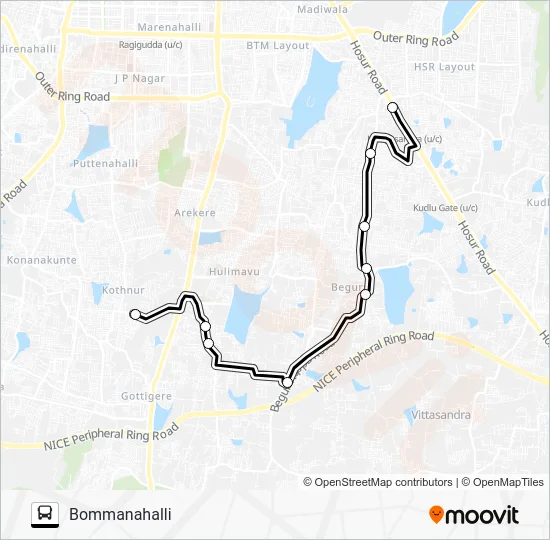 D34-AECS-BGR-BMH Bus Line Map