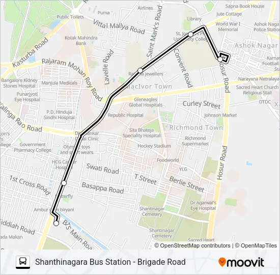 13 SNBS-BGRD Bus Line Map