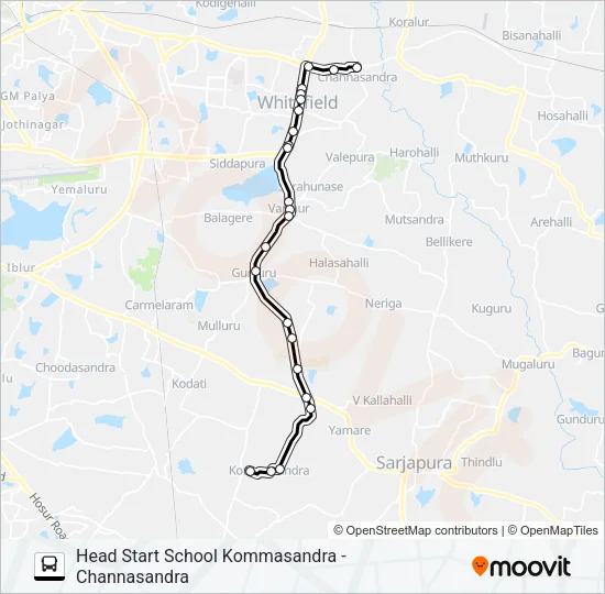 HSS-GJR-CNS Bus Line Map