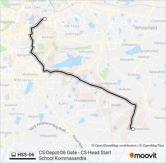 HSS-06 Bus Line Map