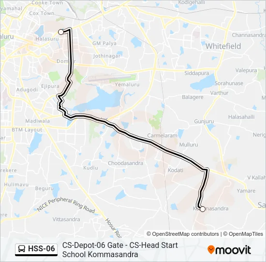 HSS-06 Bus Line Map