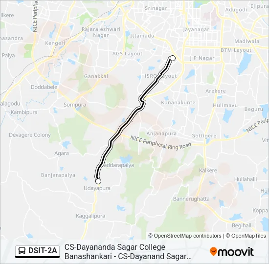 DSIT-2A Bus Line Map