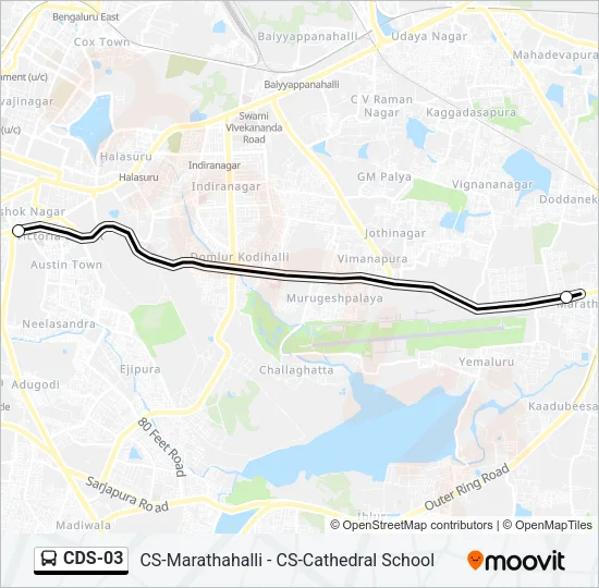 CDS-03 Bus Line Map