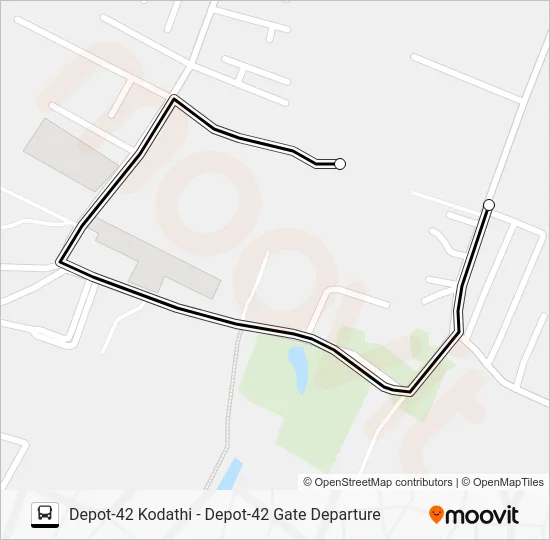 D42-D42G Bus Line Map