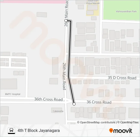 D4-JBS4T Bus Line Map