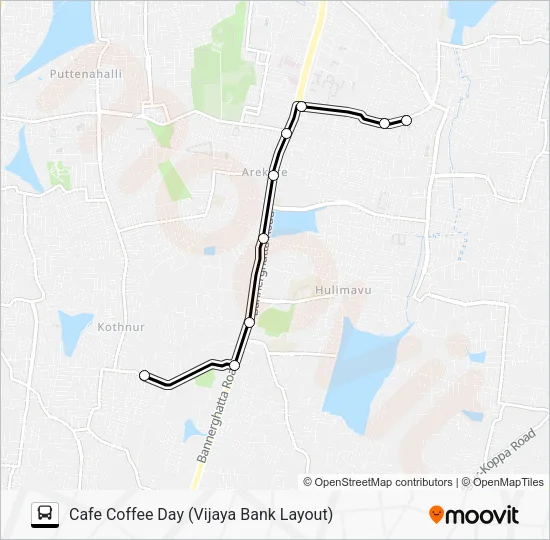 D34G-CCDV Bus Line Map