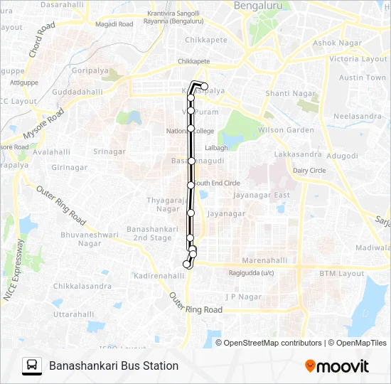 KMT-MMI-BSK Bus Line Map