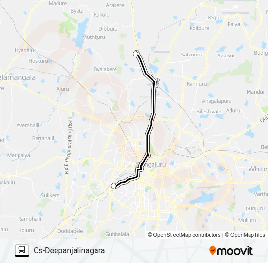 BMSIT-05 Bus Line Map