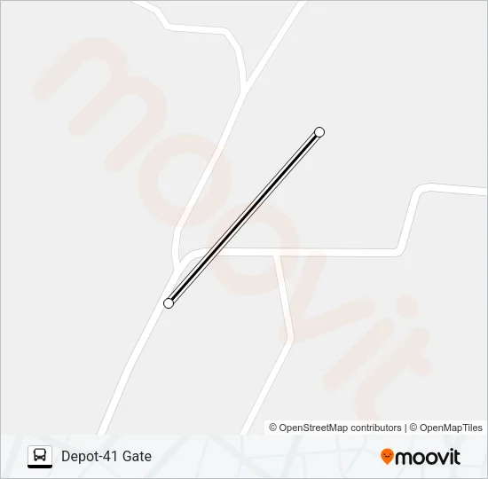 D41-D41G Bus Line Map