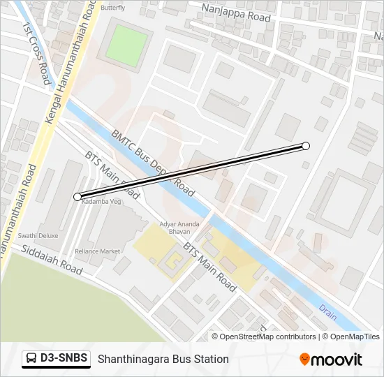D3-SNBS Bus Line Map