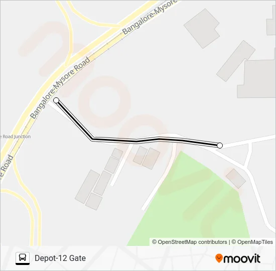 D12G-D12 Bus Line Map