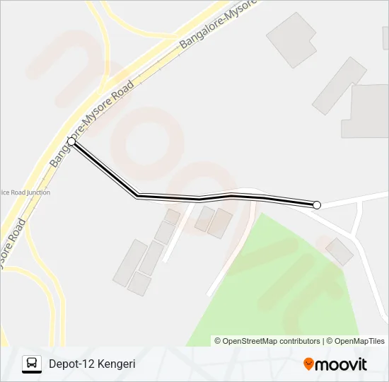 D12G-D12 Bus Line Map