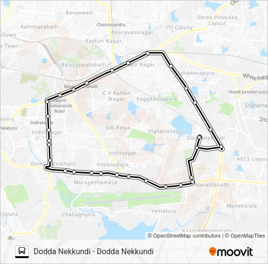 CHAKRA-16A Bus Line Map