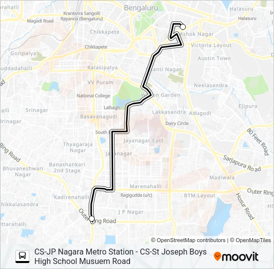 SJBHS-07 Bus Line Map