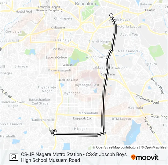 SJBHS-07 Bus Line Map