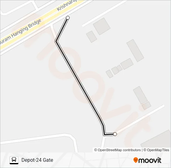 D24-D24G Bus Line Map