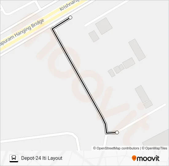 D24-D24G Bus Line Map