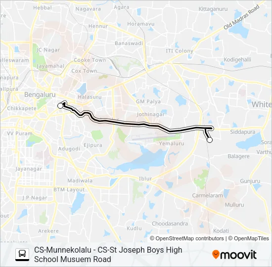 SJBHS-06 Bus Line Map